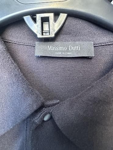 u s polo: Polo köynək, Massimo Dutti, M, rəng - Göy — 2