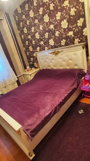 viona mebel yataq desti: İkinəfərlik çarpayı, İşlənmiş — 1