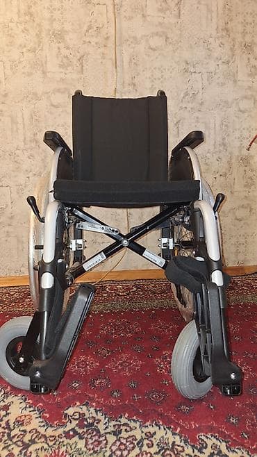 Tibbi avadanlıq: Mexanik əlil arabası razmer 38 - Yüngül və davamlı alüminium çərçivə - — 3