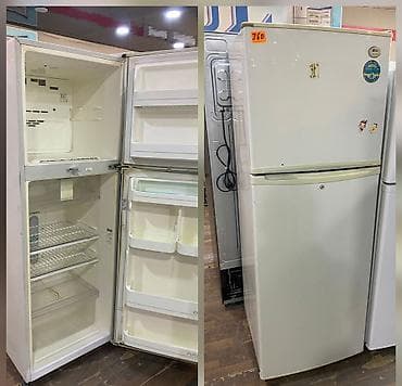 lazne kamere: 2 qapılı LG Soyuducu Satılır, rəng - Ağ — 1