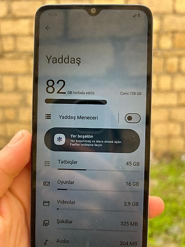 nokia 1: Redmi A3, 128 GB, rəng - Mavi, Barmaq izi — 3
