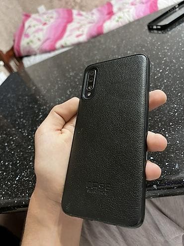 dyson airstrait 2 el: Samsung Galaxy A70, rəng - Göy, Barmaq izi — 2
