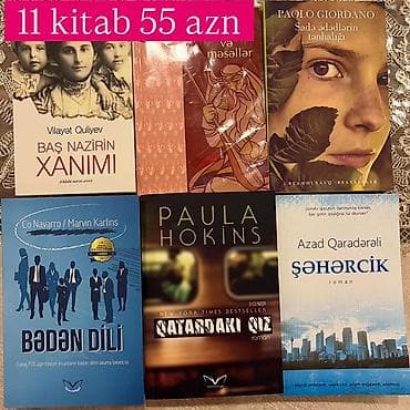 Kitab dəsti – 11 kitab bir yerdə (şəkildə olan tam komplekt) Üz