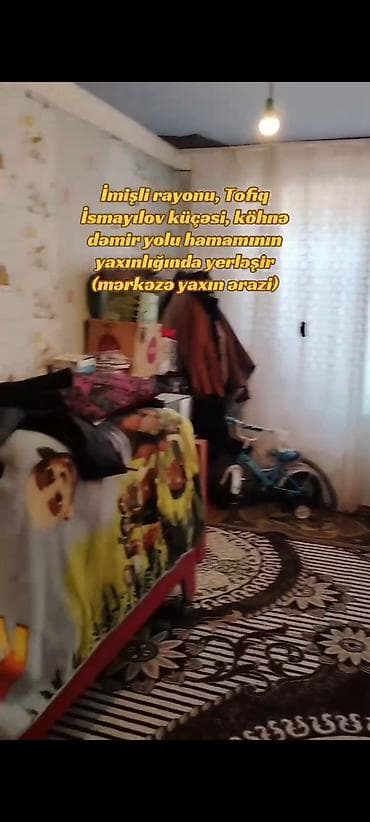 qara qarayevde kiraye evler ucuz: İmişli rayonu, Tofiq İsmayılov küçəsi Köhnə dəmir yolu hamamının — 2