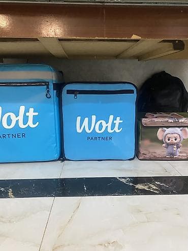 usta cantasi: Wolt Partner termo çantaları – yemək çatdırılması üçün izolyasiyalı — 3