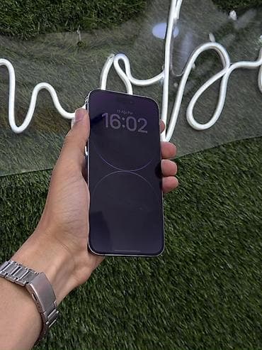 iphone qutusu: IPhone 14 Pro Max, 256 GB, Deep Purple, Zəmanət — 3