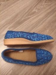 Qaşıqlar: Tuflilər, Ölçü: 37.5, rəng - Göy, Yeni — 1