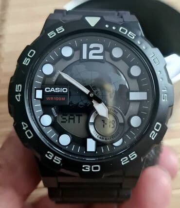 iqos iluma one qiymeti: Yeni, Qol saatı, Casio, rəng - Qara — 2