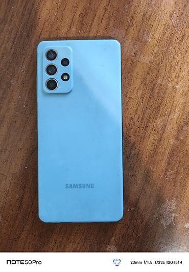 iphone 16 pro max nece manatdir: Samsung Galaxy A52, rəng - Mavi, Barmaq izi — 2