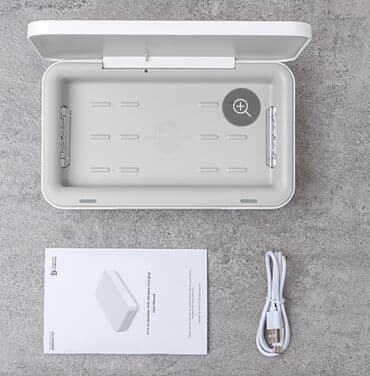 безпроводная зарядка: Samsung УФ-стерилизатор с функцией беспроводного зарядного устройства — 6