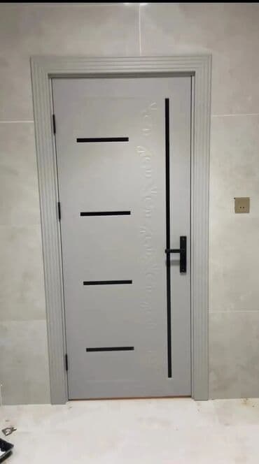 otaq qaplsl: Yataq otağı üçün Yeni Otaq qapısı 90x205 sm Naliçnik ilə, Zəmanətli, Ödənişli quraşdırma, Pulsuz çatdırılma — 5