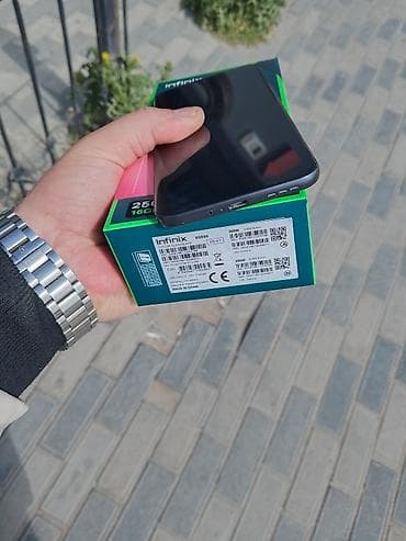 telefonlar honor: Infinix Hot 60 Pro+, 256 GB, rəng - Qara, Sensor — 3