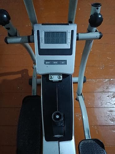 2107 modeli: (Real alıcılara endirim var.) Elliptik trenajor (stepper-velosiped — 2