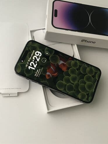 2 ci el iphone 14 pro max: IPhone 14 Pro Max, 256 GB, Deep Purple, Simsiz şarj, Face ID, Sənədlərlə — 3