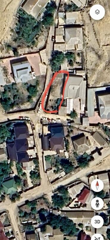 участок кызыл кия: 4 sot, Tikinti — 7