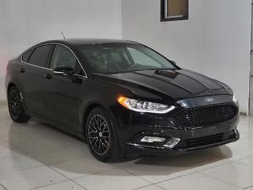 vito disk: Ford Fusion sedan – qara rəng, aerodinamik kuzov və idman üslublu — 3
