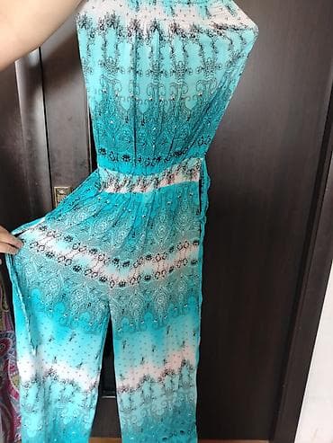 Qadın kombinezonu - Model: geniş balaqlı, yuxarı hissəsi rezinli — 4