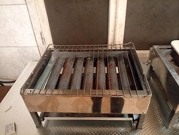 Manqallar, qrillər, barbekyu: Qazla işləyən stolüstü ızgara/mangal - Yanacaq: təbii qaz və ya balon — 10