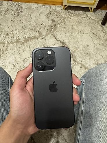note 14 pro: IPhone 14 Pro, 256 GB, Qara, Zəmanət, Barmaq izi, Simsiz şarj — 1