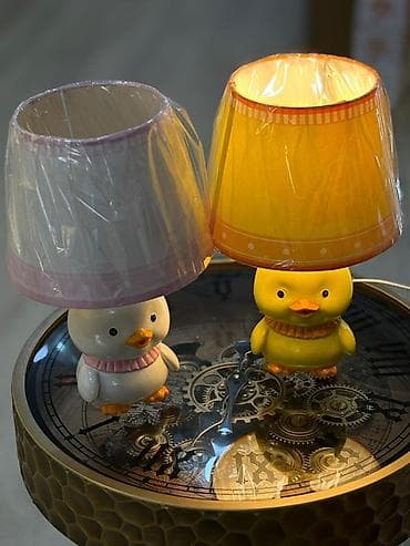 Uşaq otağı üçün masa lampası – ördək fiqurlu - Dizayn: Sevimli ördək
