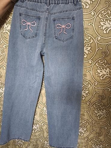 Məhsul: Qadın üçün denim şalvar - Rəng: Açıq mavi (light wash) - Arxa lalafo.az -da Məhsul: Qadın üçün denim şalvar - Rəng: Açıq mavi (light wash) - Arxa