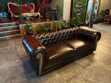 Офисные, игровые кресла: Chester Premium 3 yerlik divan: 💎Chester Premium Divan — 2125 yox — 2