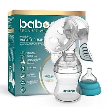 soel care: Baboo Manual Breast Pump – ana südünü rahat və effektiv sağmaq üçün əl — 2