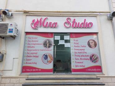 Ev personalı və təmizlik: Qadın saç ustası tələb olunur, Yerin icarəsi, 1-2 illik təcrübə — 1