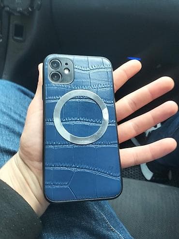 14 pro max kontakt home: IPhone 11, 128 GB, Qara, Simsiz şarj — 1