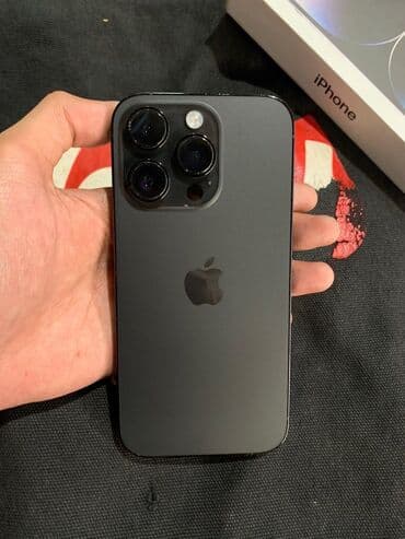 telefon alıram ucuz: IPhone 14 Pro, 256 GB, Qara — 1
