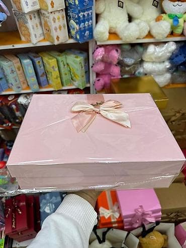 sacaqlı pendir: Hədiyyə qutusu, rəng - Çəhrayı — 9