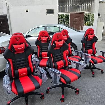 quba mebel: Yeni, Təkərli, Qolları tənzimlənir, Dəri — 5