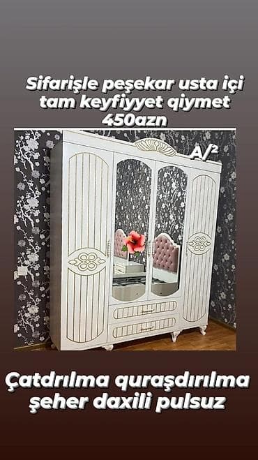 şkaf modelleri: Paltar dolabı — 1