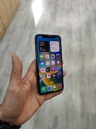 təcili telefon: IPhone X, 256 GB, Black Titanium, Zəmanət, Simsiz şarj, Face ID — 4