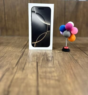 ayfon zəngi: IPhone 16 Pro, 128 GB, Natural Titanium, Face ID, Sənədlərlə — 1