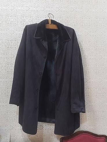 Paltolar: Endirim oluna bilər Kişi üçün qışlıq palto - Rəng: tünd qara/boz - — 3