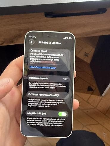 video dvd: IPhone 12 mini, 128 GB, Ağ, Face ID — 7