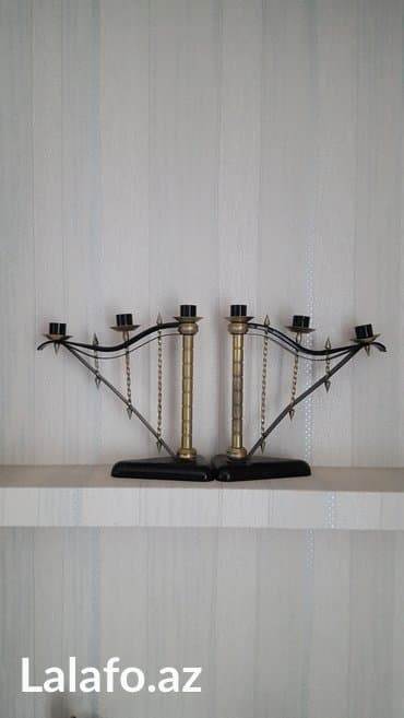 antik şamdan: Qədimi şamdan. 1 ri 50 man.2sini götürene 80manat — 1