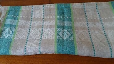 Süni güllər: Mətbəx üçün İşlənmiş Kətan Dəsmal, Pulsuz çatdırılma — 2