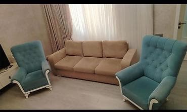 Endirim!!! Divan ve kreslolar 250azn. Divan acilmir, baza var. Umumi