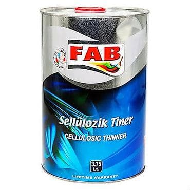 FAB Sellülozik Tiner – 3.75 L - Növ: Sellülozik tiner (Cellulosic lalafo.az -da FAB Sellülozik Tiner – 3.75 L - Növ: Sellülozik tiner (Cellulosic