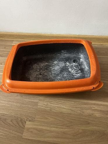 col quşu: Məhsul: Açıq tip pişik tualeti (kum qabı) - Material: Bərk plastik - — 2
