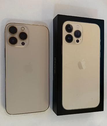 macbook 2 el: IPhone 13 Pro Max, 256 GB, Qızılı — 1