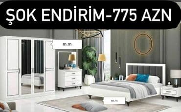 tuba: İkinəfərlik çarpayı, 2 tumba, Azərbaycan, Yeni — 20