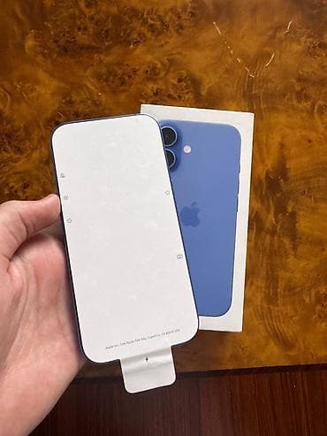 iphone 11 pro max en ucuz: IPhone 16, 128 GB, Blue Titanium — 1