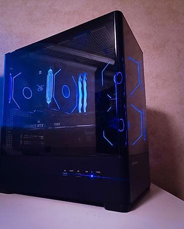 Masaüstü kompüterlər və iş stansiyaları: Intel Core i5-14400 MSI Ventus OC RTX 4060 TI ASRock B760M WIFI DDR5 — 1