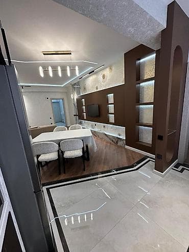 контейнер дом: İcarəyə verilir 3 otaqlı yeni tikili 90 m², Gənclik m. Kateqoriya — 5
