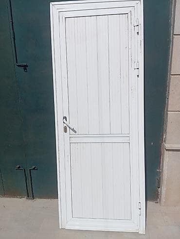 ev giris qapilari: İşlənmiş Plastik qapı 80x200 sm Zamok ilə, Zəmanətsiz, Ödənişli quraşdırma, Ünvandan götürmə — 2