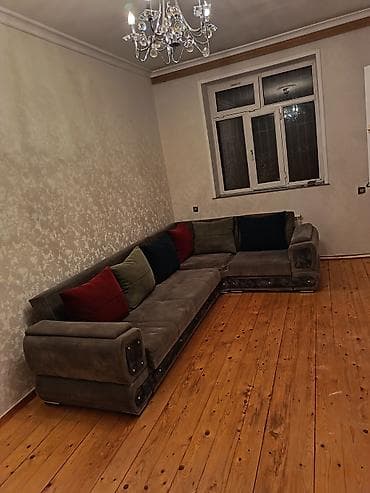 Divanlar: L formalı yumşaq künc divan - Rəng: tünd boz (antrasit tonlarında) - — 1