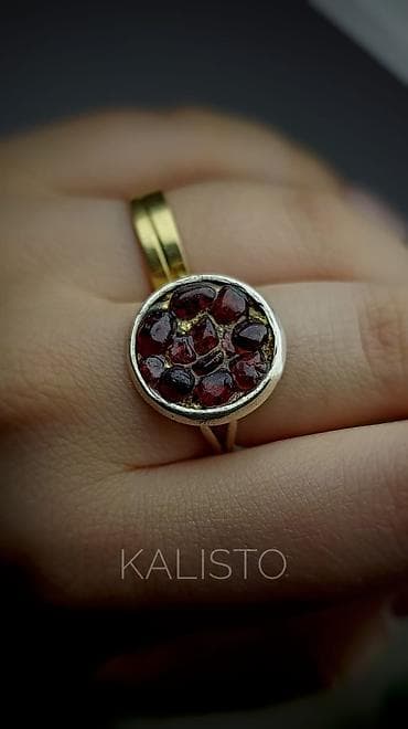 Üzük, Gümüş, Qranat — 3